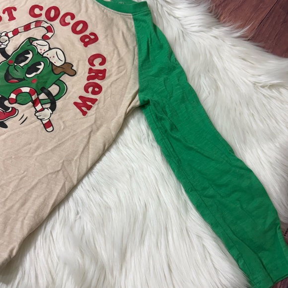 Jumping Beans Festive Holiday Raglan Shirt – Kids Size 7 - Picture 8 of 13